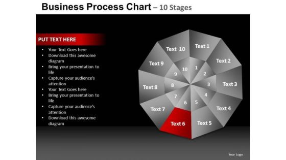 PowerPoint Slide Graphic Pie Chart Ppt Slide