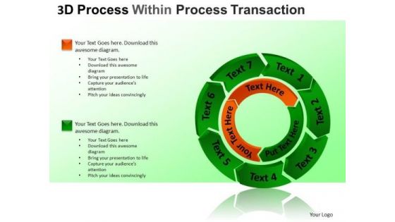 PowerPoint Slide Graphic Processcycle Diagram Ppt Presentation