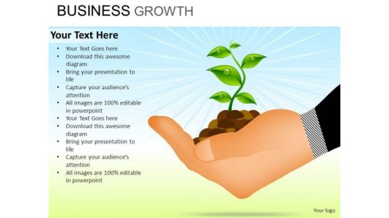 PowerPoint Slide Growth Business Growth Ppt Slide