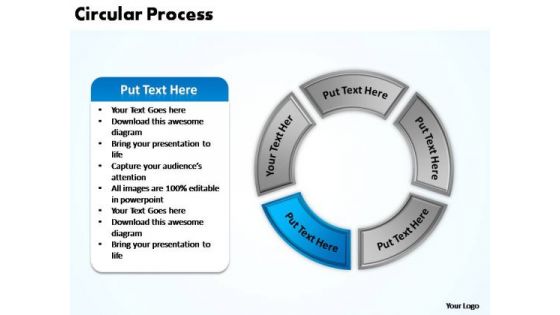 PowerPoint Slide Growth Circular Process Ppt Template