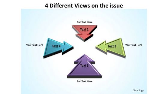 PowerPoint Slide Growth Different Views Ppt Themes