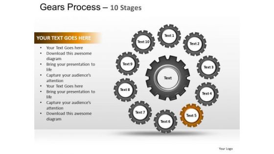 PowerPoint Slide Growth Gears Process Ppt Theme