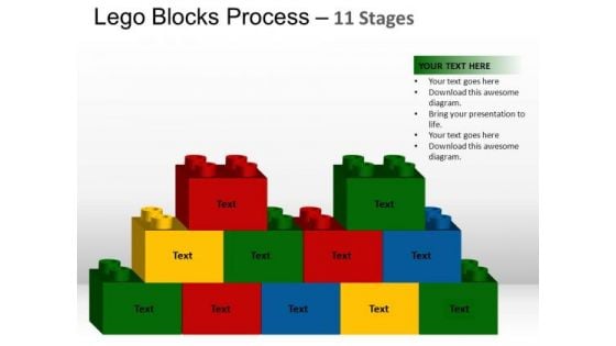 PowerPoint Slide Growth Lego Blocks Ppt Theme