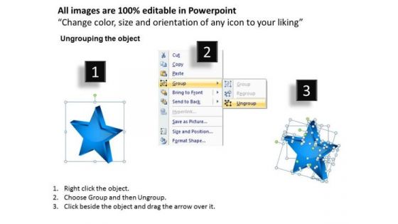 PowerPoint Slide Growth Stars In Circle Ppt Presentation