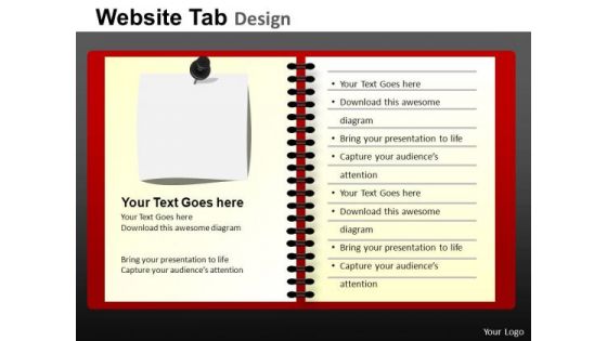 PowerPoint Slide Growth Website Ppt Process