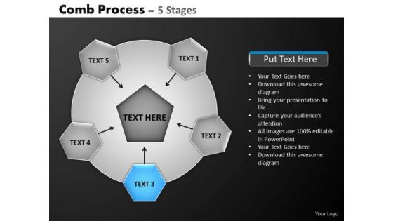 PowerPoint Slide Image Hub And Spokes Process Ppt Theme