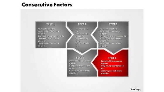 PowerPoint Slide Layout Company Consecutive Factors Ppt Slide