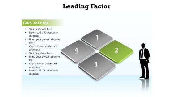 PowerPoint Slide Layout Diagram Leading Factor Ppt Slide