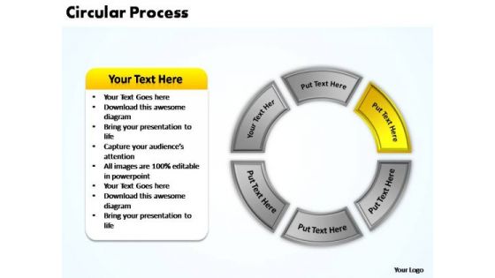PowerPoint Slide Layout Graphic Circular Process Ppt Theme