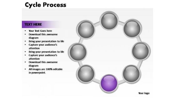 PowerPoint Slide Layout Graphic Cycle Process Ppt Theme