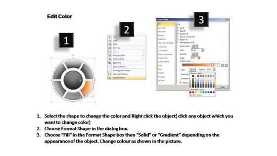 PowerPoint Slide Layout Image Circular Process Ppt Template Slide03