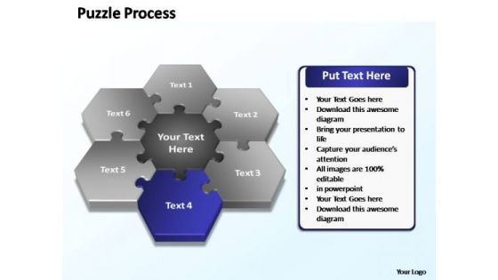 PowerPoint Slide Layout Process Puzzle Ppt Presentation Designs