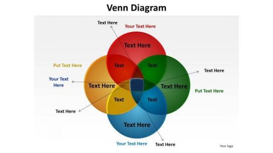 PowerPoint Slide Layout Success Venn Diagram Ppt Slides