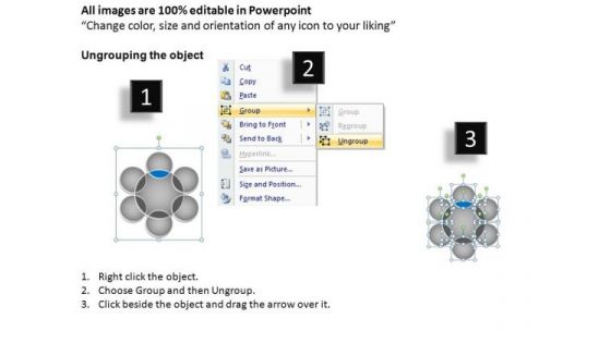 PowerPoint Slide Layout Success Venn Diagram Ppt Template
