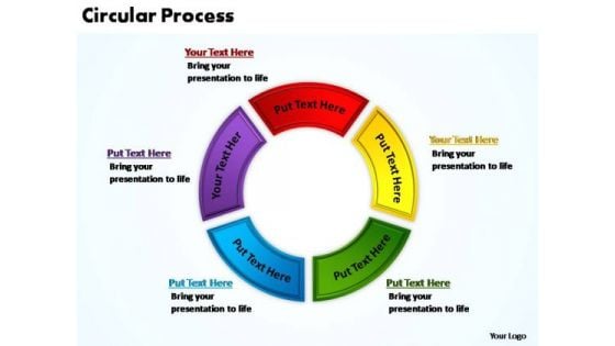 PowerPoint Slide Leadership Circular Process Ppt Design