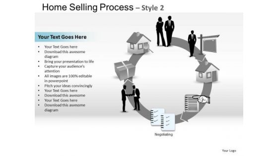 PowerPoint Slide Marketing Home Selling Ppt Template