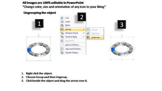 PowerPoint Slide Marketing Ring Process Ppt Theme