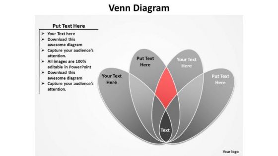 PowerPoint Slide Marketing Venn Diagram Ppt Designs