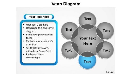 PowerPoint Slide Marketing Venn Diagram Ppt Theme