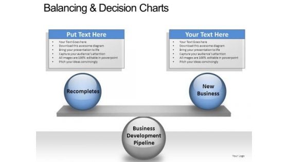 PowerPoint Slide Process Balancing Decision Ppt Slide