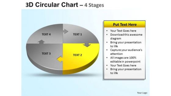 PowerPoint Slide Process Circular Ppt Slide