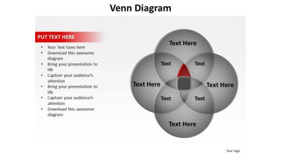 PowerPoint Slide Process Venn Diagram Ppt Slide Designs