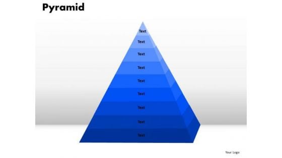 PowerPoint Slide Pyramid Business Ppt Slides