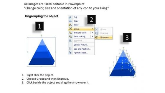 PowerPoint Slide Pyramid Marketing Ppt Slides