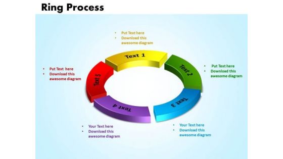 PowerPoint Slide Ring Process Teamwork Ppt Backgrounds