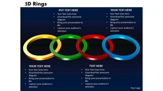 PowerPoint Slide Rings Marketing Ppt Design Slides