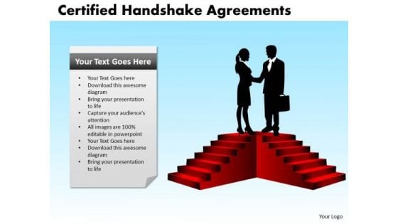 PowerPoint Slide Strategy Certified Handshake Ppt Presentation PowerPoint Slide Strategy Certified Handshake Ppt Presentation