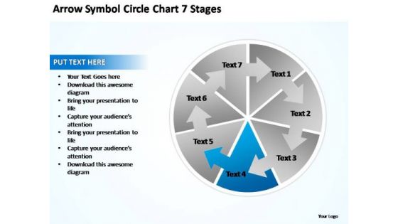 PowerPoint Slide Success Circle Chart Ppt Presentation