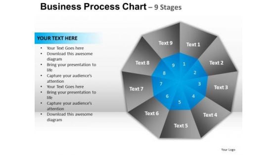 PowerPoint Slide Success Circular Quadrant Ppt Backgrounds