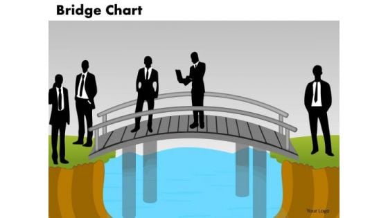 PowerPoint Slide Teamwork Bridge Chart Ppt Slide Designs