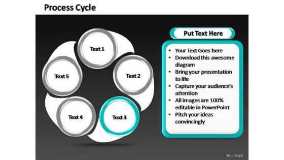 PowerPoint Slide Teamwork Constant Process Ppt Templates