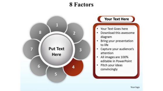 PowerPoint Slide Teamwork Factors Ppt Theme