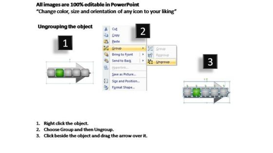 PowerPoint Slide Teamwork Linear Process Ppt Design Slide02