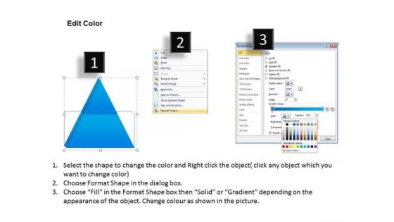 PowerPoint Slide Triangle Process Graphic Ppt Designs