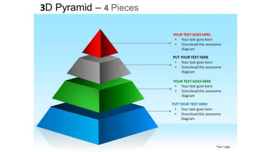 PowerPoint Slidelayout Business Leadership Pyramid Ppt Slide