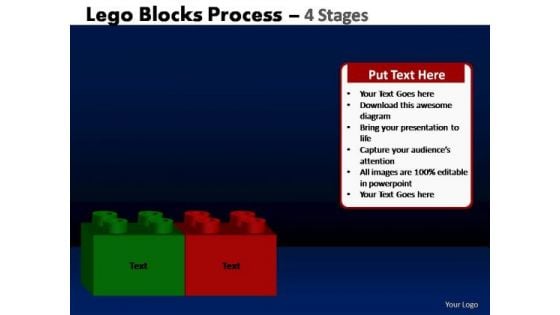 PowerPoint Slidelayout Business Lego Blocks Ppt Theme