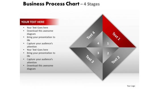 PowerPoint Slidelayout Chart Business Process Ppt Slide