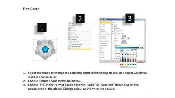 PowerPoint Slidelayout Diagram Comb Process Ppt Theme