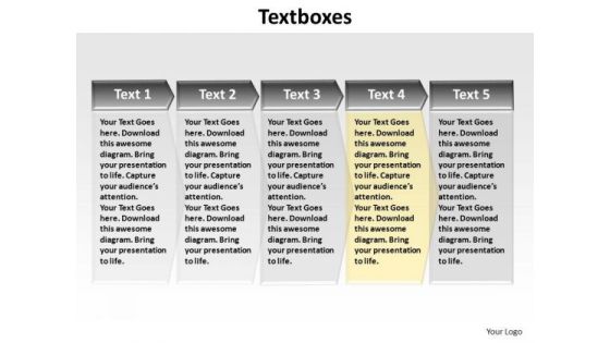 PowerPoint Slidelayout Diagram Textboxes Ppt Design