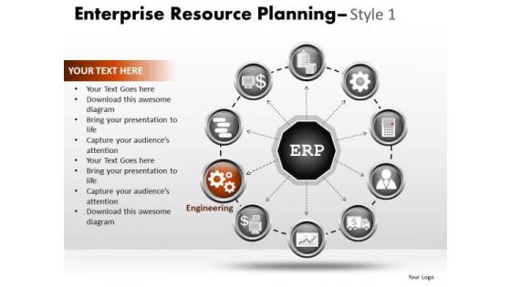 PowerPoint Slidelayout Download Enterprise Resource Ppt Layouts