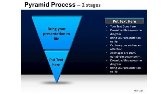 PowerPoint Slidelayout Download Pyramid Process Ppt Design