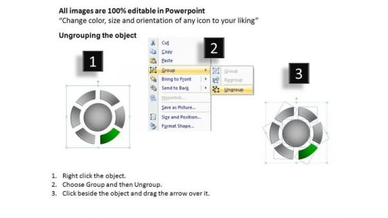 PowerPoint Slidelayout Editable Ring Chart Ppt Layouts