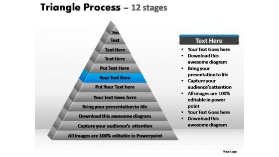 PowerPoint Slidelayout Education Triangle Process Ppt Presentation