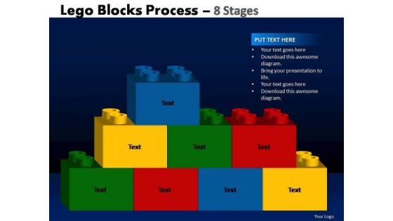 PowerPoint Slidelayout Global Lego Blocks Ppt Designs