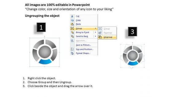PowerPoint Slidelayout Global Ring Chart Ppt Design
