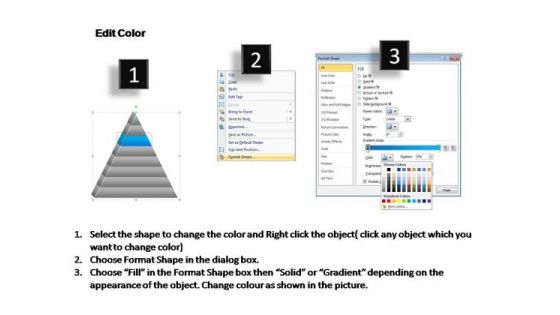 PowerPoint Slidelayout Graphic Triangle Process Ppt Design